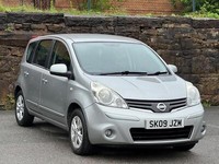 2009 Nissan Note 1.4 16V Acenta Euro 4 5dr MPV Petrol Manual
