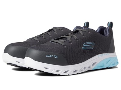 

Женские кроссовки и кроссовки SKECHERS Work Glide Step SR — алюминиевый носок