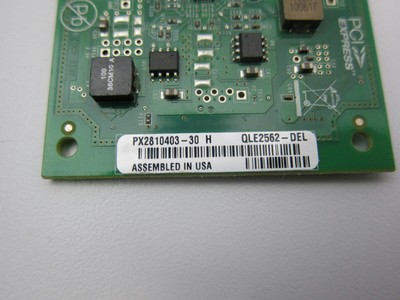 QLogic Dell Bus Adapter Card | QLE2562-DEL KV00H