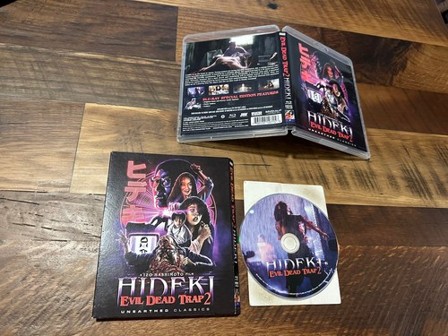 Evil Dead Trap 2 Blu ray*Unearthed Films*90's Foreign Horror*Slipcover*