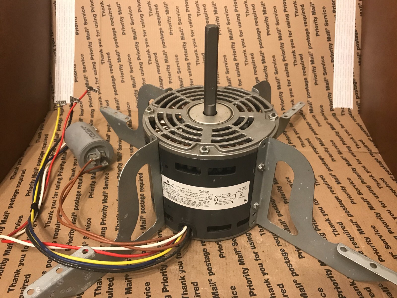 Blower Motor With Mount Bracket Pt No 51-26141-01