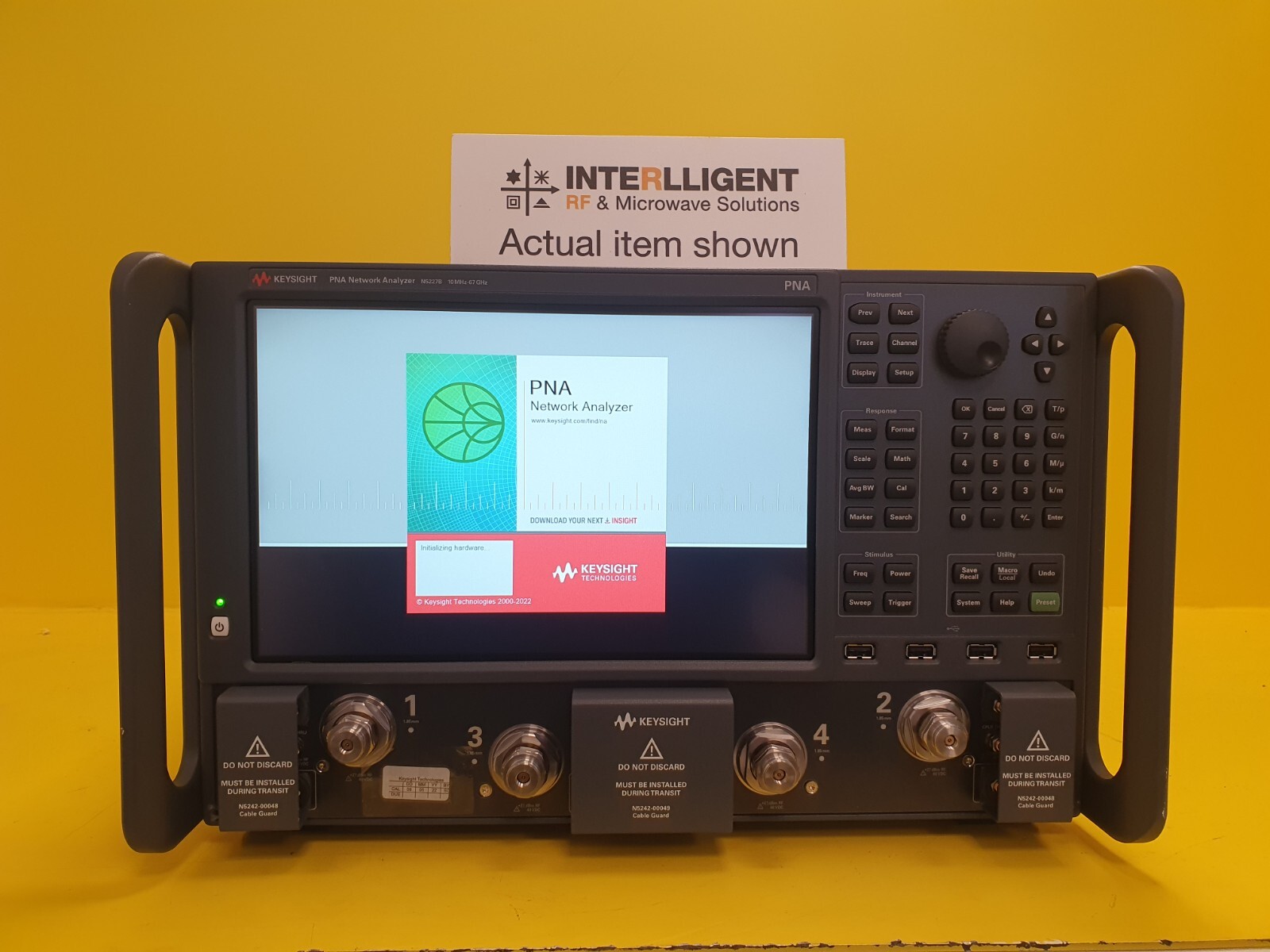 N5227B-419-020-83, 67GHz 4-P PNA Network Analyser, Keysight
