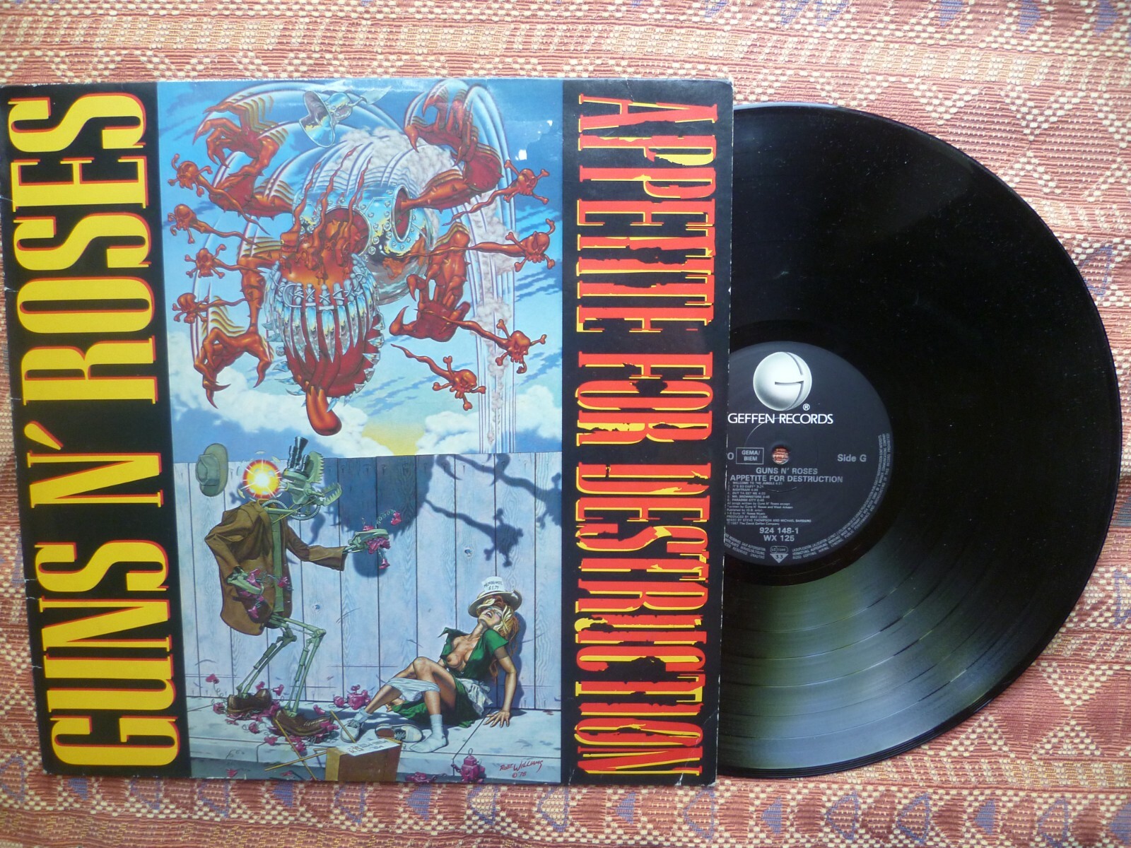 GUNS N ROSES - APPETITE FOR DESTRUCTION ( LP Germany