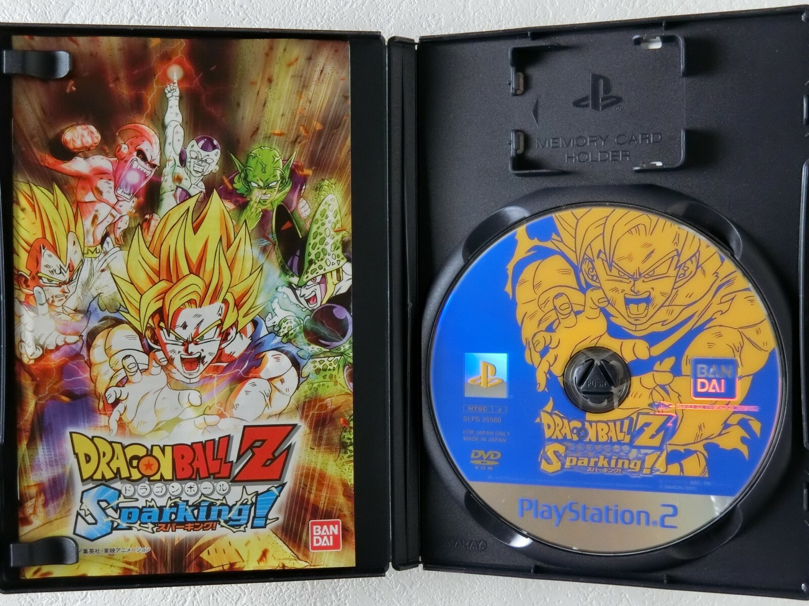 Dragon Ball Z Sparking PS2 Bandai Sony PlayStation 2 From