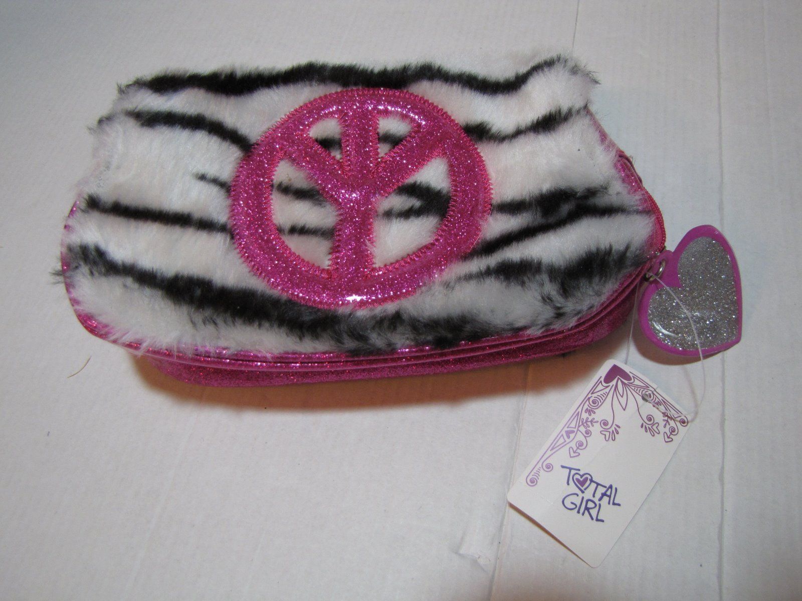 PINK Polyester Makeup Bags & Cases