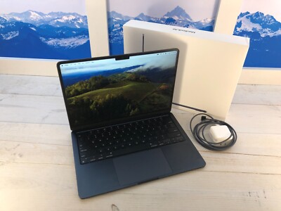 Apple MacBook Air 2022 13'' Laptop 512GB SSD 8C M2 10C GPU 8GB RAM Midnight hc9