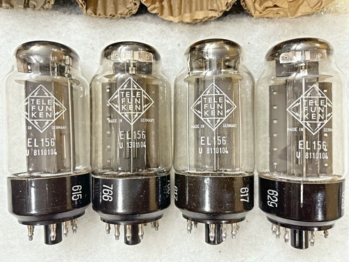 NishiTubes 様用　TELEFUNKEN EL156 真空管 6点セット NishiTubes 様用 TELEFUNKEN EL156 真空管 6点セット NishiTubes 様用