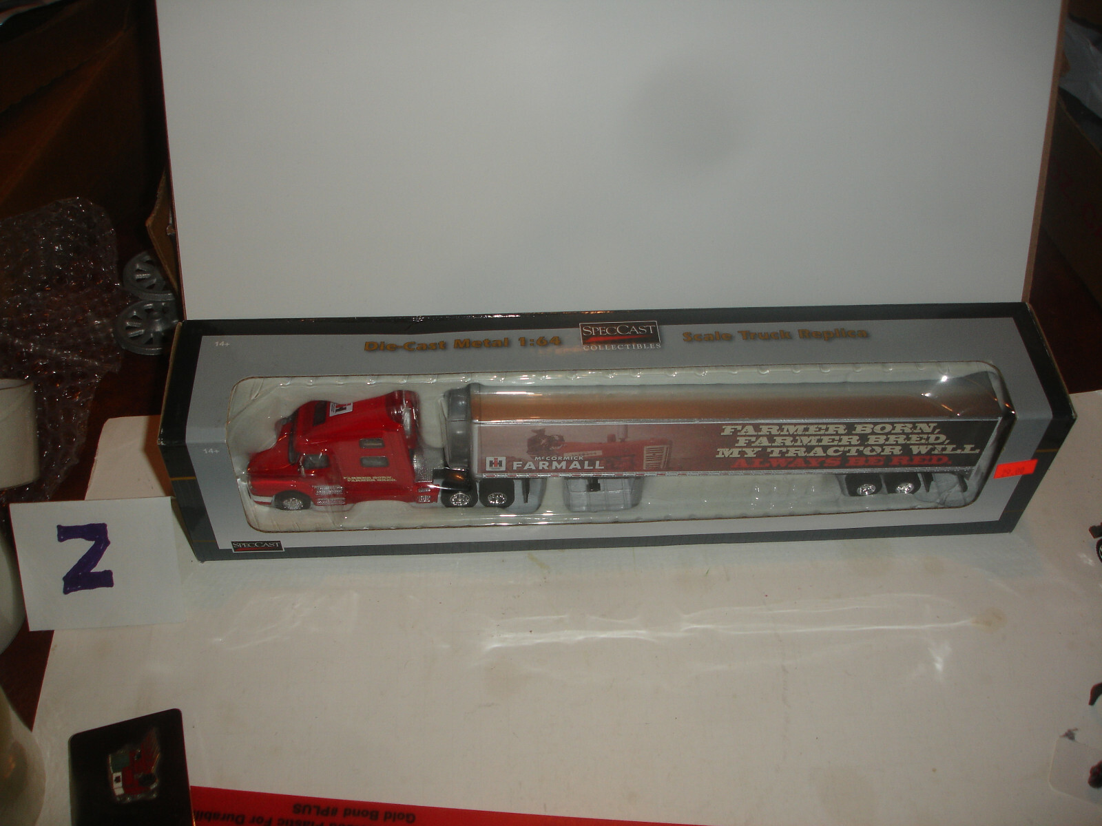 ミニカー　アメリカントラクター　McCORMICK FARMALL 1/8 Scale Mccormick-Deering Farmall M International