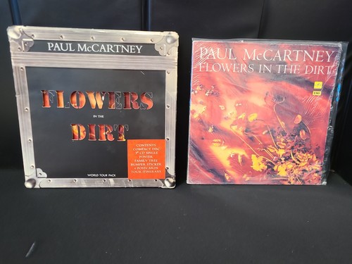 洋楽 paul mccartney flowers in the dirt (SET) PAUL McCARTNEY FLOWERS IN THE DIRT WORLD TOUR PACK CD SET +