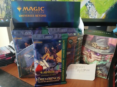 New Booster/Pack(1) From My 2nd Lord Of The Rings Special Ed Collector Box