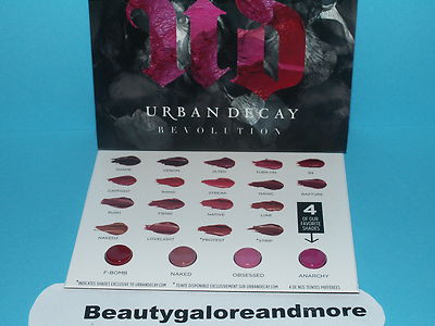 Tick Lip  F-bomb Naked Obsessed Anarchy 4 Sample New