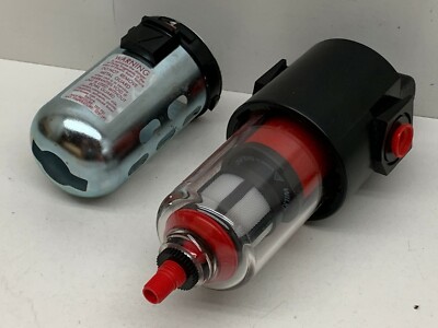 Wilkerson MP1-02-F00 Coalescing Air Filter 1/4" NPT Auto Drain Element Diff Ind