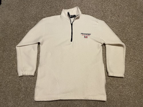 Vintage Ralph Lauren Polo Sport Shield Half Zip Sweater Small / Medium –  Select Vintage BK