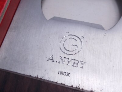 Nécessaire de bar 3 pièces vintage 70 Létang & Rémy en inox et palissandre