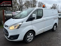 FORD TRANSIT CUSTOM 130 BHP L1H1 SWB LIMITED 2017 17 REG