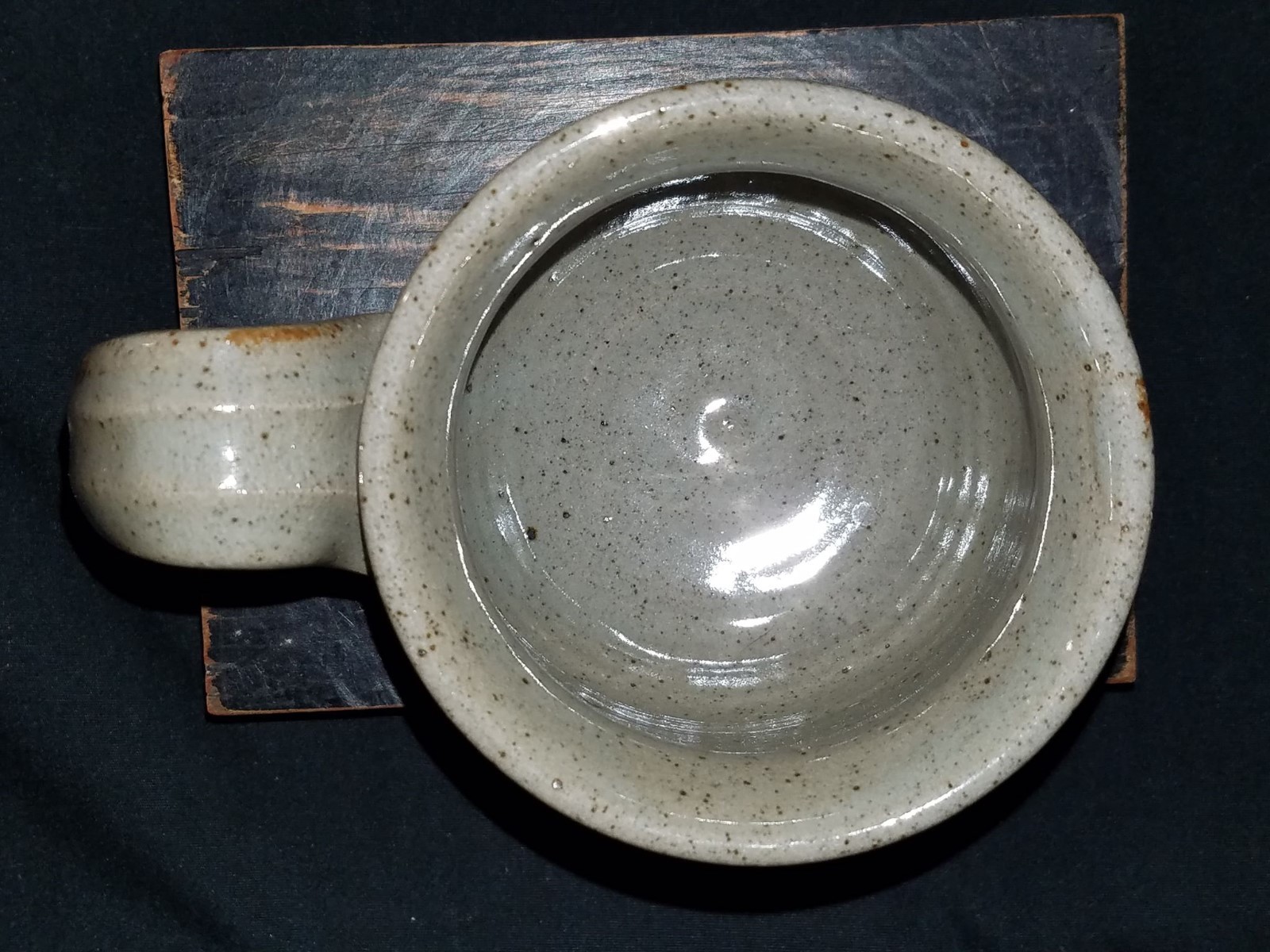 Laura Ingalls Wilder Coffee Mug Walnut Grove Minnesota Stoneware Signed 12oz