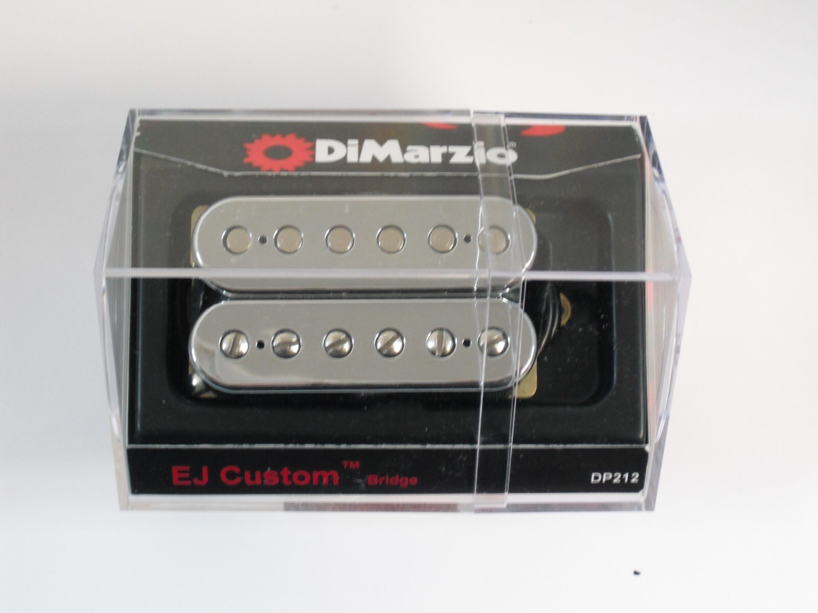 DiMarzio DP212F Nickel Cover ピックアップ EJ Custom Bridge F-spaced ディマジオ 並行輸入品 Humbucker Pickup cover Nickel plated nickel silver 48.6mm spacing fits  DiMarzio | eBay UK