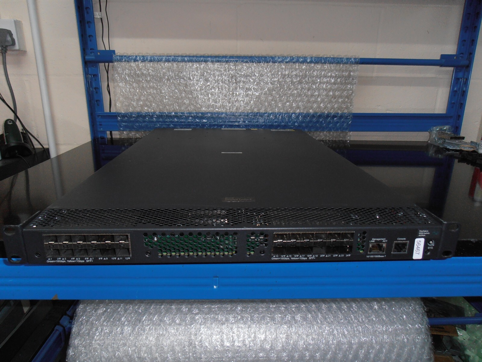 HPE Flexfabric 5920AF-24XG 24 Port SFP+ Switch 2 X PSU 2 X HPE Flexfabric 5920AF-24XG 24 Port SFP+ Switch 2 X PSU 2 X
