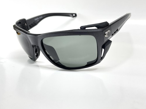 Costa Del Mar KING TIDE 8 BLACK PEARL Matte Frame 580 Gray Glass lens