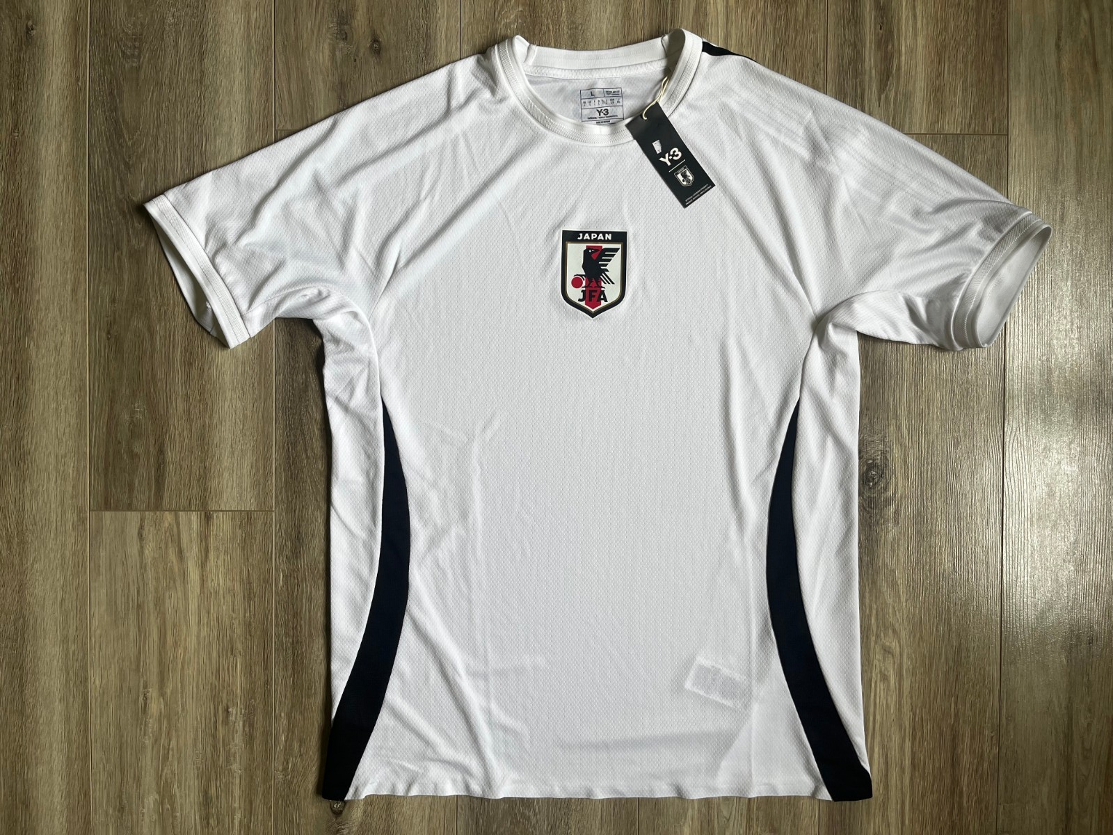 日本代表 プラシャツ トレーニングトップ KIRIN JFAパッチ adidas 2006-07 Japan 'Kirin 2006' adidas Training Shirt - 7/10 - (L)