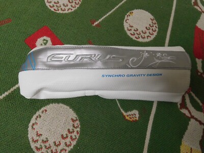 New Mizuno Eurus 7 Fairway Wood  Head Cover  (White/Silver)