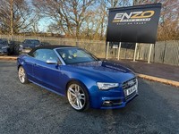 2016 16 REG AUDI S5 CABRIOLET 3.0 V6 TFSI QUATTRO S TRONIC BLUE ULEZ COMPLIANT!