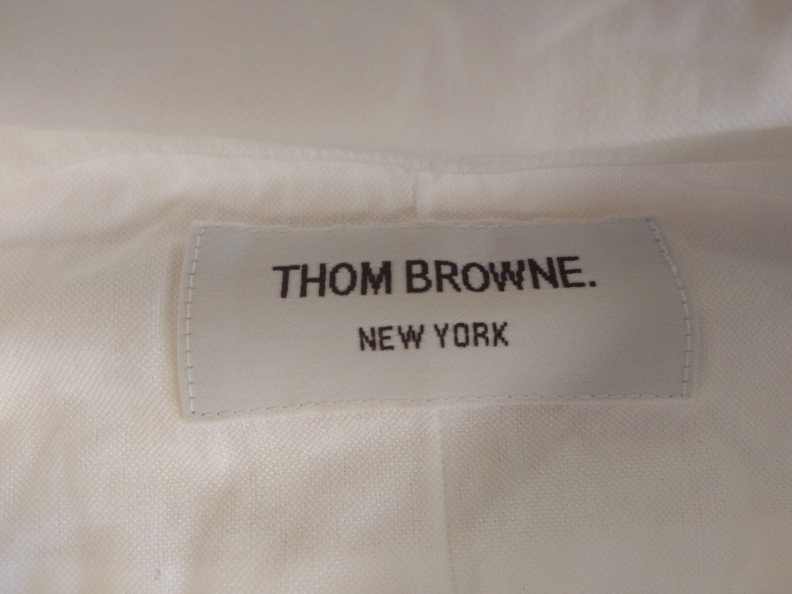 NWOT Thom Browne White Oxford Cloth Button Down  3 Body Stripe TB3  MSRP $450