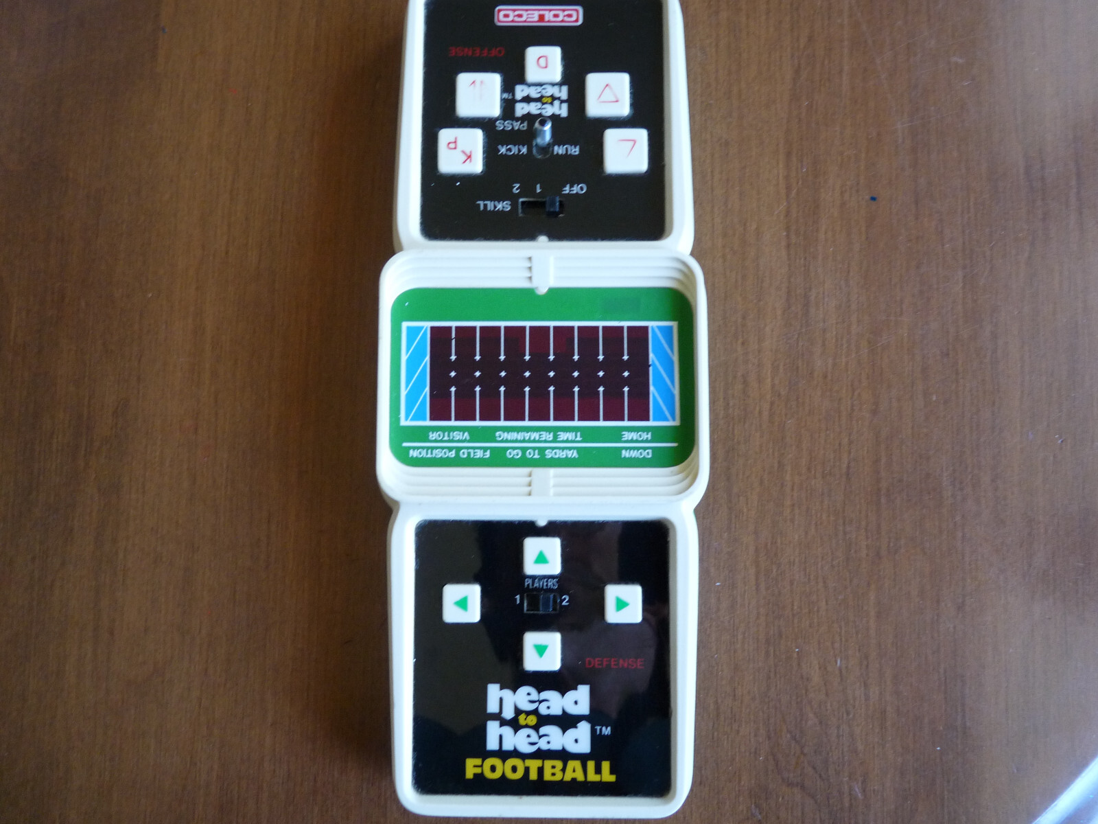 LSIゲーム　HEAD TO HEAD FOOTBALL ジャンク Coleco's Head-to-Head Football - YouTube
