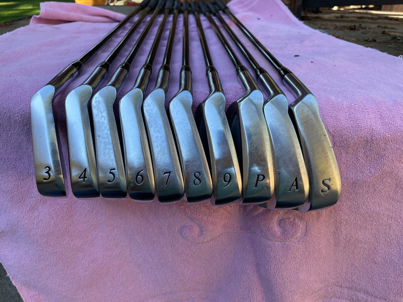 PRGR Pro Gear Famous Data811 Iron set 10 pcs- Left Handed LH