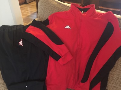 kappa black tracksuit jacket