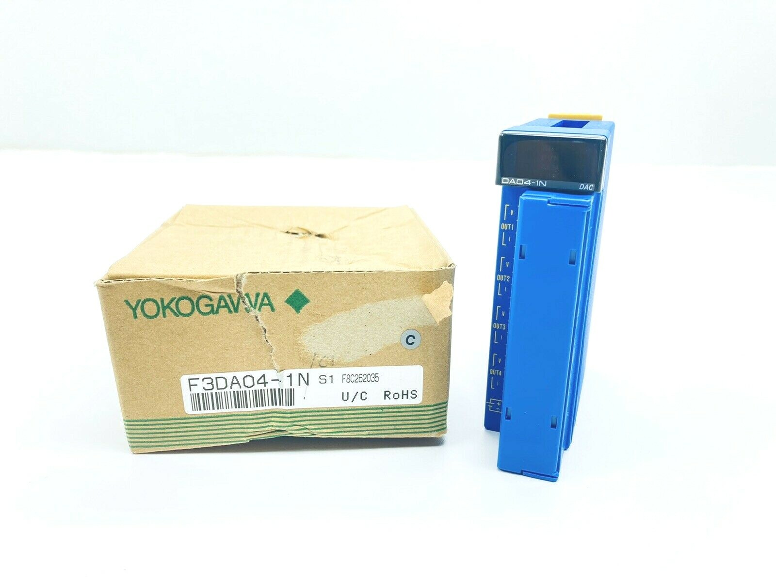 MR-YOKO-01 YOKOGA製D/Aコンバーター F3DA04-1N NEW YOKOGAWA F3DA04-1N D/A CONVERTER F3DA04 24VDC 180MA
