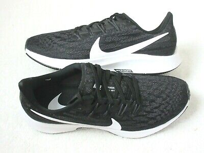 Nike Women's Air Zoom Pegasus 36 Running Shoes Black White Thunder Grey NIB
