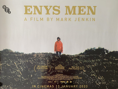 ENYS MEN  UK Quad Movie Poster 2023 MARK JENKIN CORNISH LANGUAGE BFI FOLK HORROR