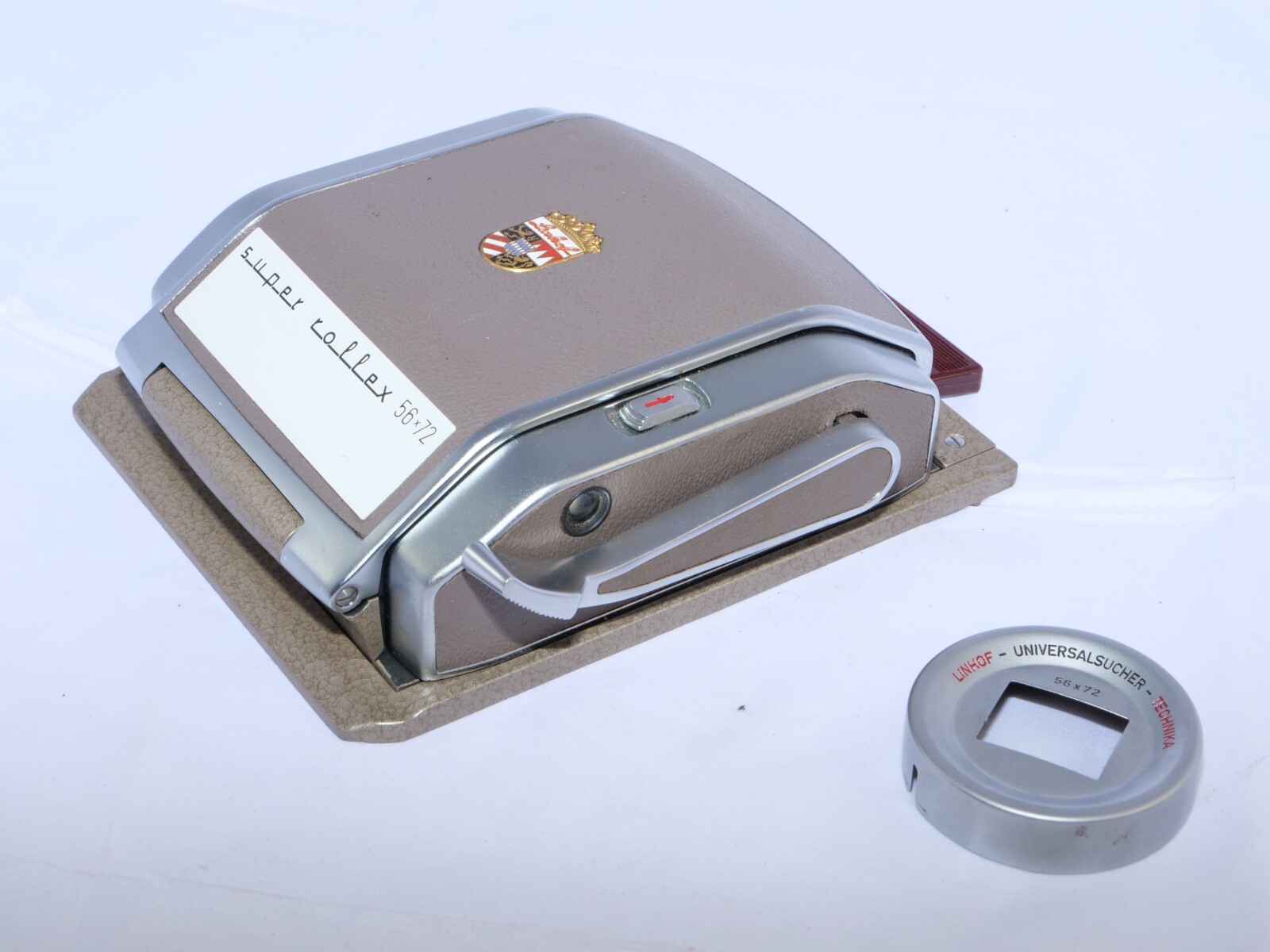 Linhof Super Rollex Film Back 6x7cm for 4x5 cameras. Super