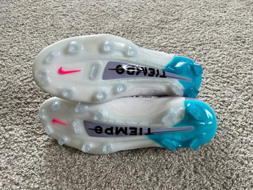 NIKE NIKE TIEMPO LEGEND 9 ELITE FG 'BLAST PACK' CLEATS WHITE BALTIC BLUE CZ8482-146