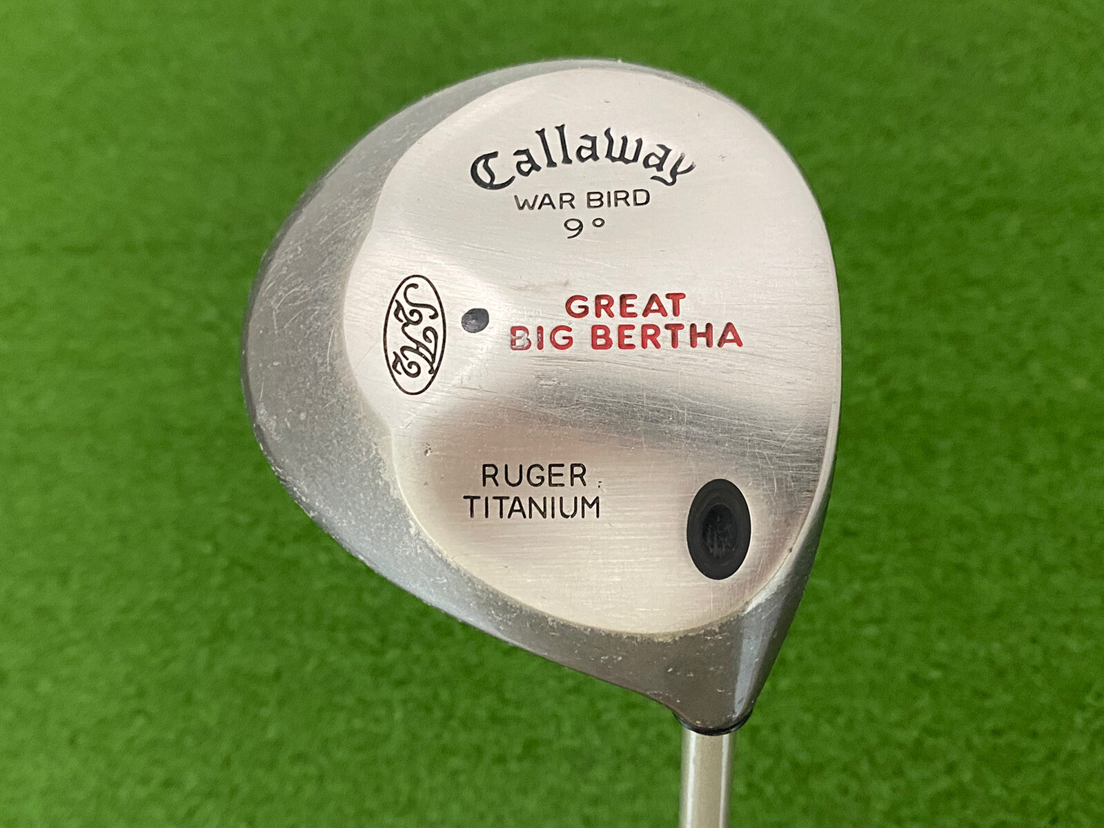 Callaway Golf GREAT BIG BERTHA RUGER TITANIUM 9* DRIVER Right Graphite ...