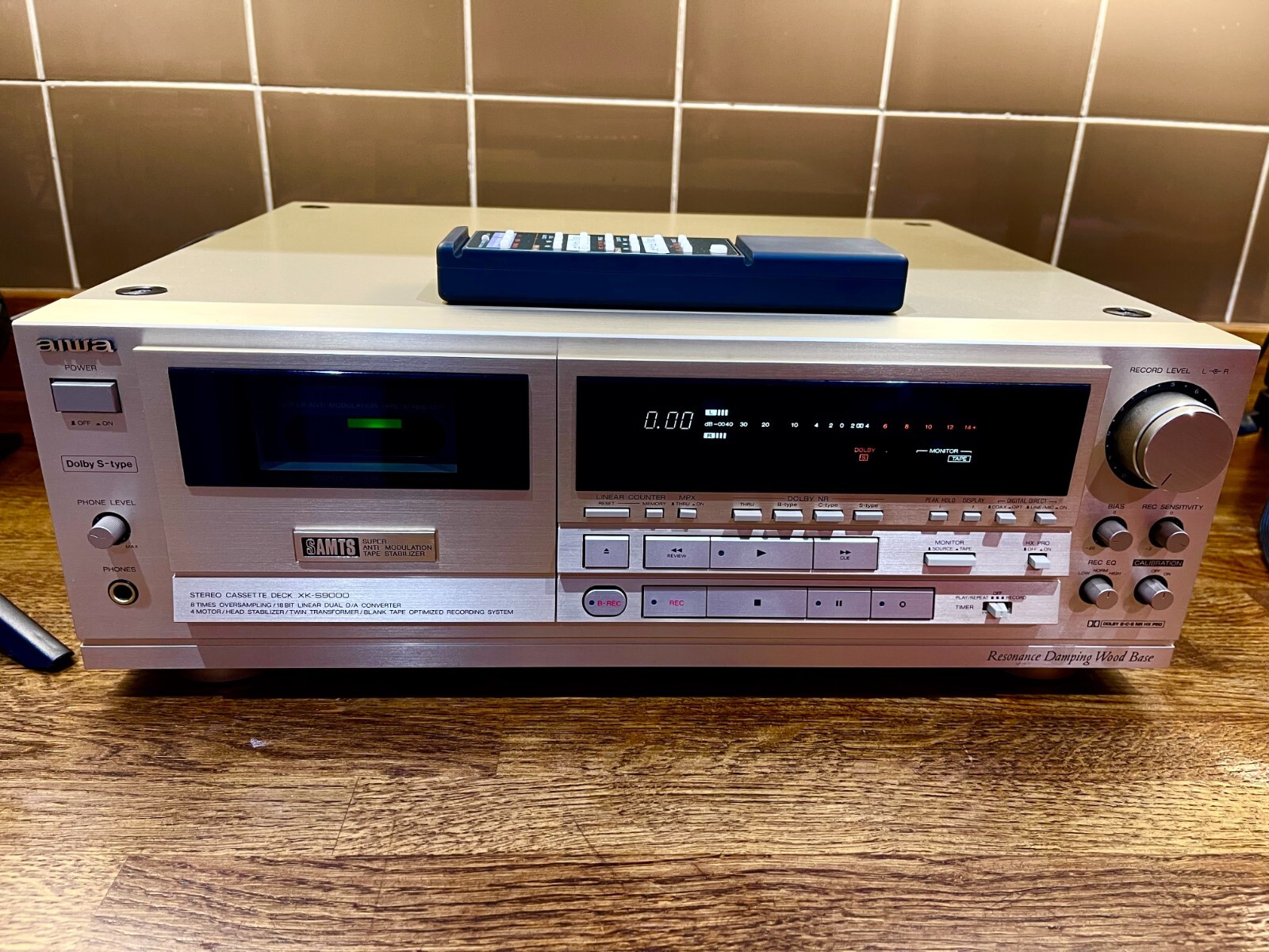 ⭐️ AIWA XK-S9000 AUDIOPHILE 3 HEADS. DUAL CAPSTAIN