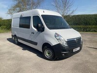 2018 Vauxhall Movano 2.3 CDTI H2 Van 130ps PANEL VAN Diesel Manual