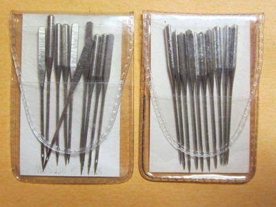 15x1 Singer Sewing Machine Needles Redeye, 221 Featherweight, Sz 9 & 11, Qty 20
