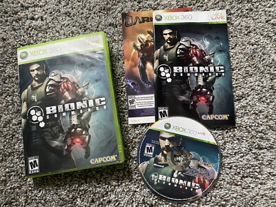 Bionic Commando (Microsoft Xbox 360, 2009) Complete