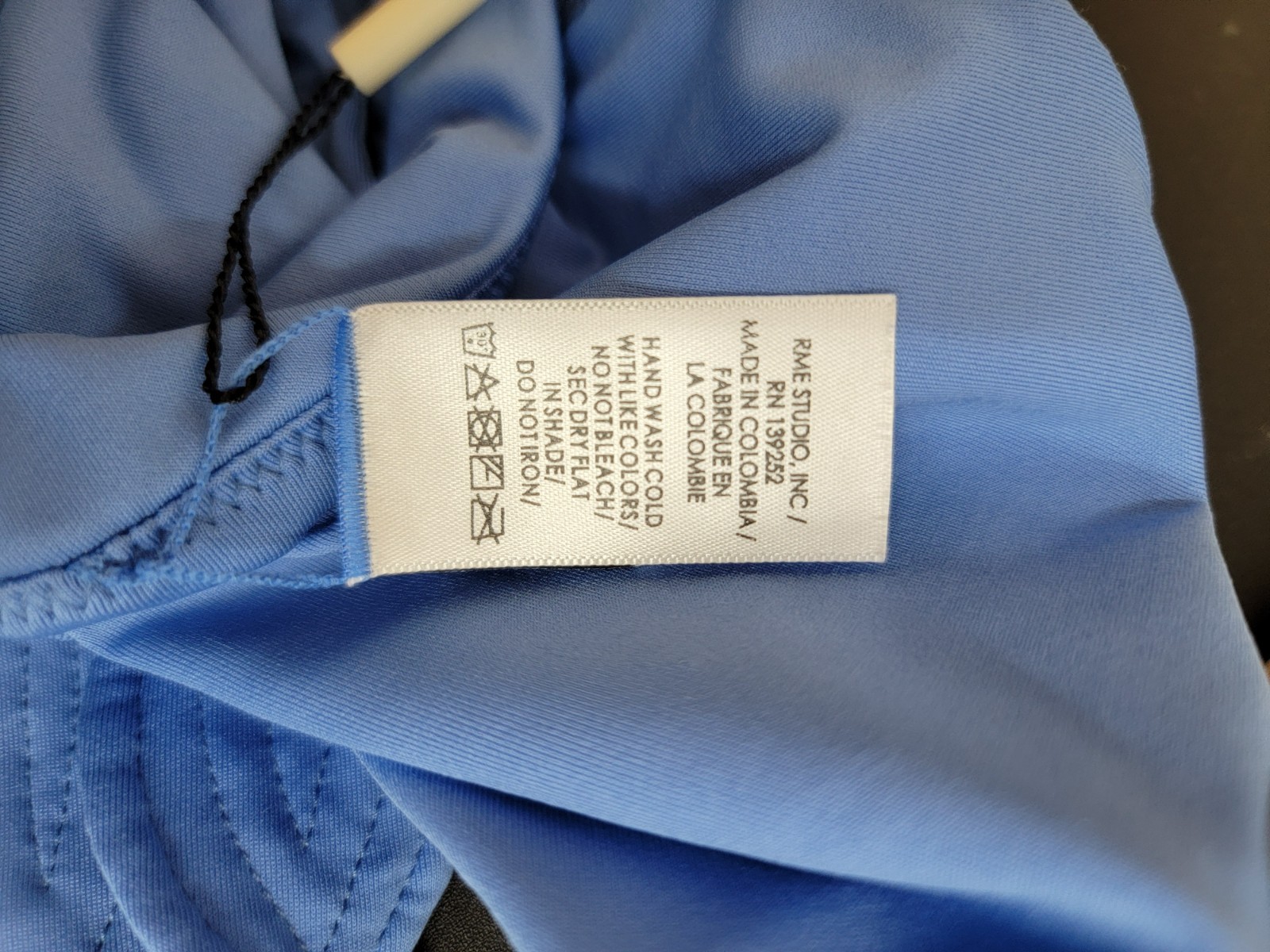 Peixoto Juliet Bikini Bottom Women's S Lazuli Blue Solid Side Tie Closures - Picture 23 of 24