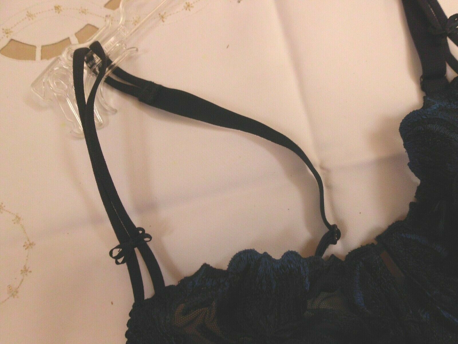 Bügel BH Marie Jo 75 D Lingerie Dessous marine Serie Valence NEU MIT ETIKETT