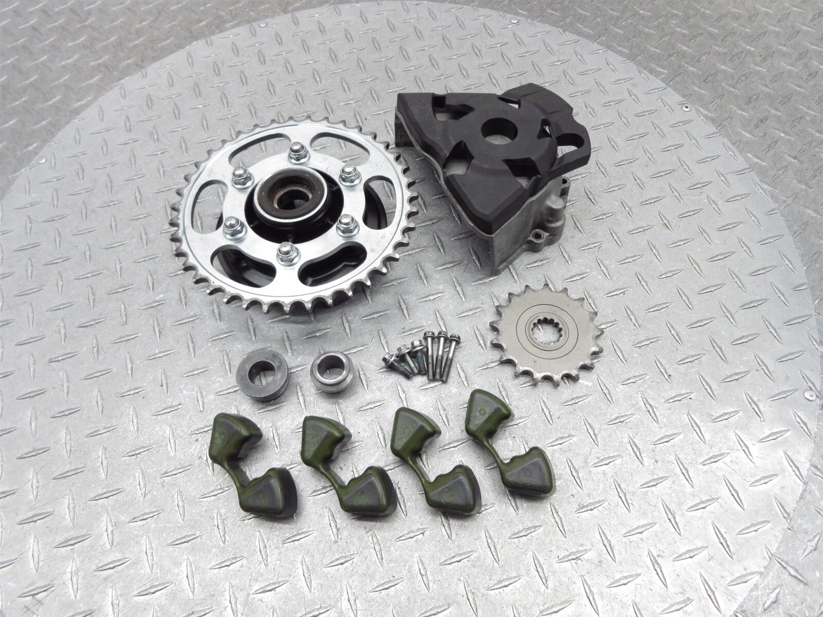 2015 11-16 Kawasaki Ninja 1000 ZX1000 Front Rear Sprocket Gear