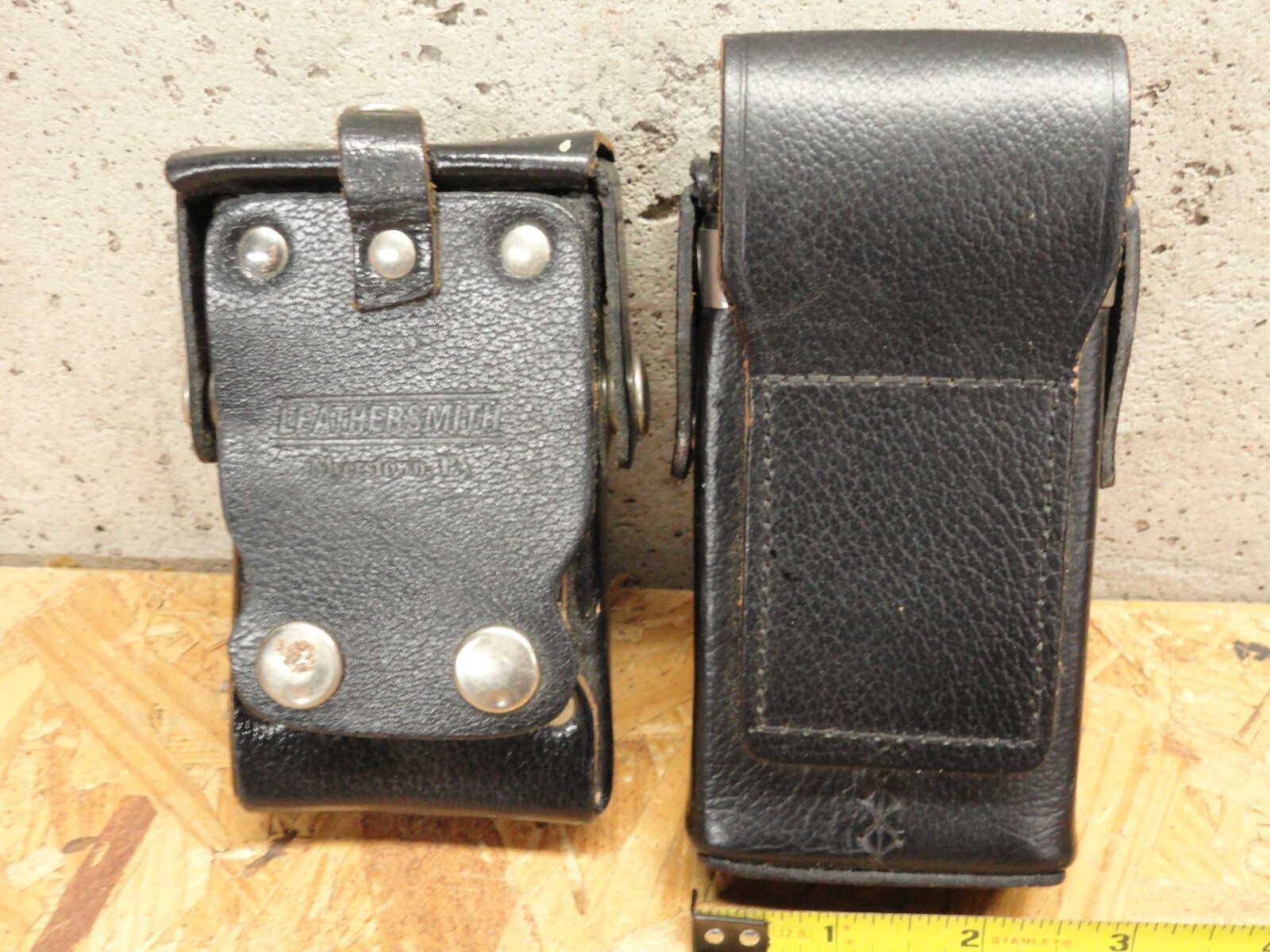 Motorola 1505047L02 C & Leathersmith Amish Leather Carrying Case Holder Holster