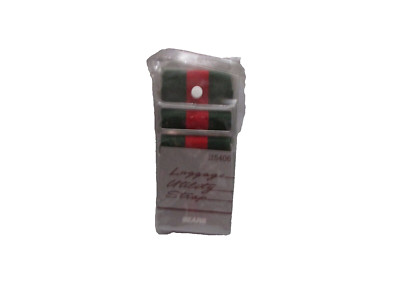 Sears 2.5'' Green And Red Luggage Utility Strap Metal Buckle