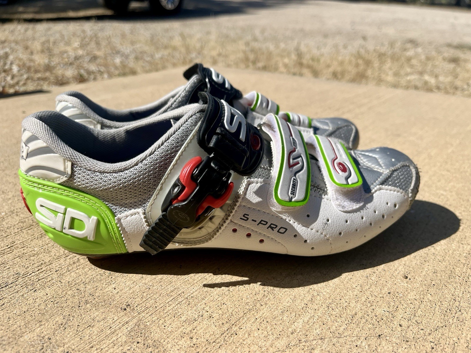 【SALE／37%OFF】 S Sidi Pro 43EU size green, white/lime 3, Millennium Carbon アクセサリー
