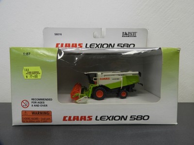 CLAAS LEXION 580 DIE-CAST NORSCOT METAL. 1/87 SCALE 56016