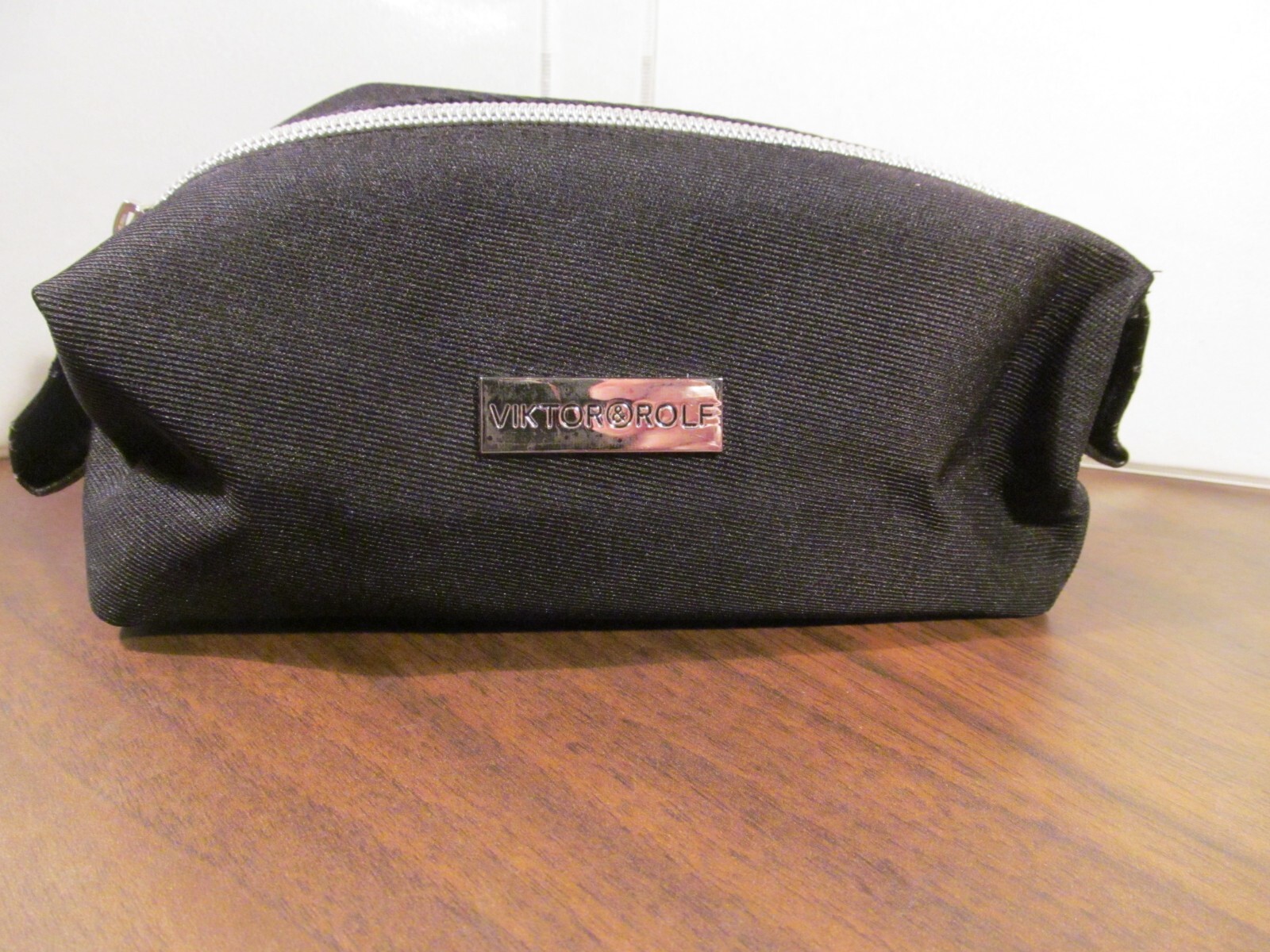 Viktor Rolf for KLM Royal Dutch Airline amenity kit bag travel holder case blk eBay