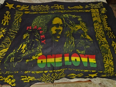 Sarong Pareo Tuch Schal Bild Rasta Jamaika Reggae König von Juda Peace Frieden