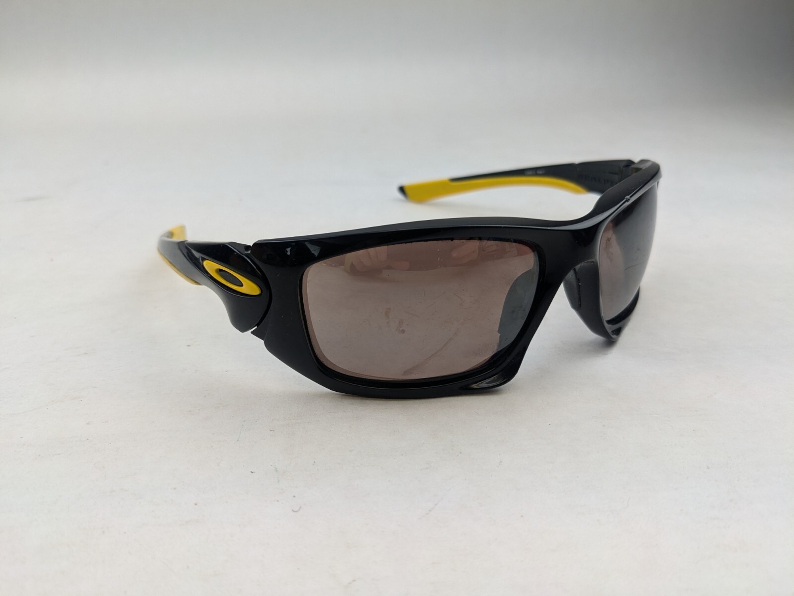 OAKLEY SCALPEL オークリー サングラス ブラック/イエロー 美品 OAKLEY Scalpel Black Yellow Mirrored OO9095-10 58-17-135